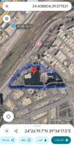 ⁦ارض للبيع_كورنيش العقيقة_مساحة 29500 م⁩ - الصورة ⁦2⁩