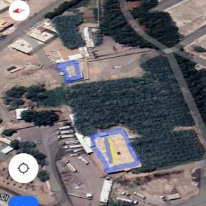 ارض للبيع_كورنيش العقيقة_مساحة 29500 م