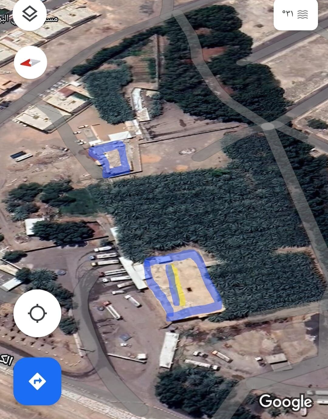 ارض للبيع_كورنيش العقيقة_مساحة 29500 م