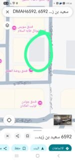 ⁦أرض قطعه المركزيه الغربيه قطعه رقم 2069  بالمدينه المنوره_مساحة 500 متر مربع⁩ - الصورة ⁦3⁩